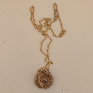 Gold Nature-Inspired Necklace